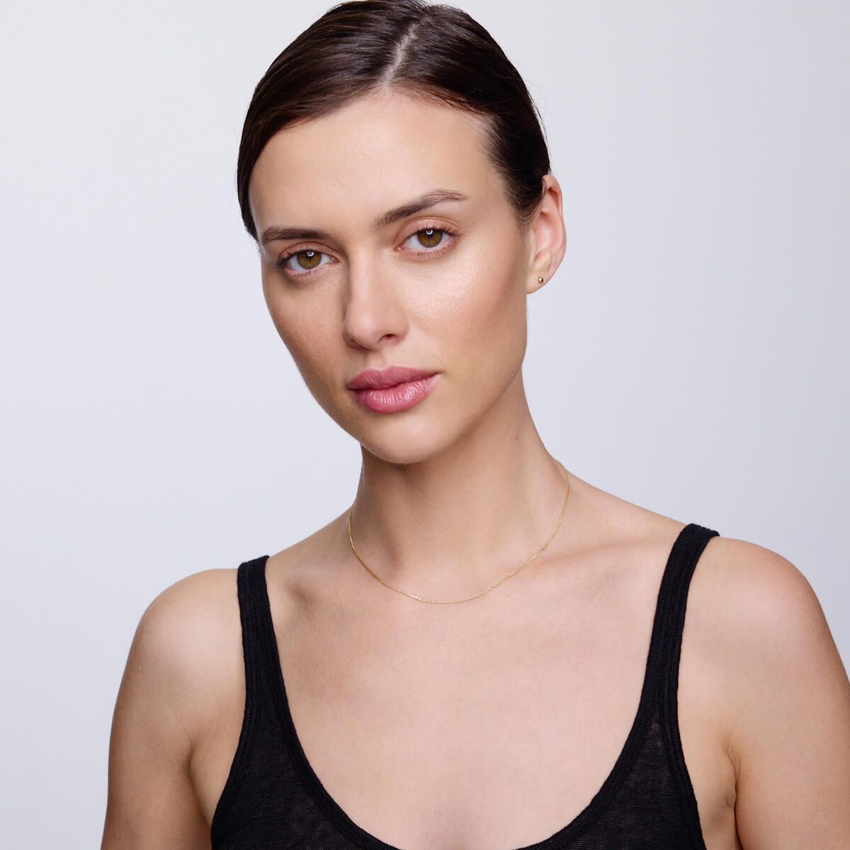 Złoty łańcuszek SPIGA 585 0,8mm 40/42/45/50 cm - Obrázek 9