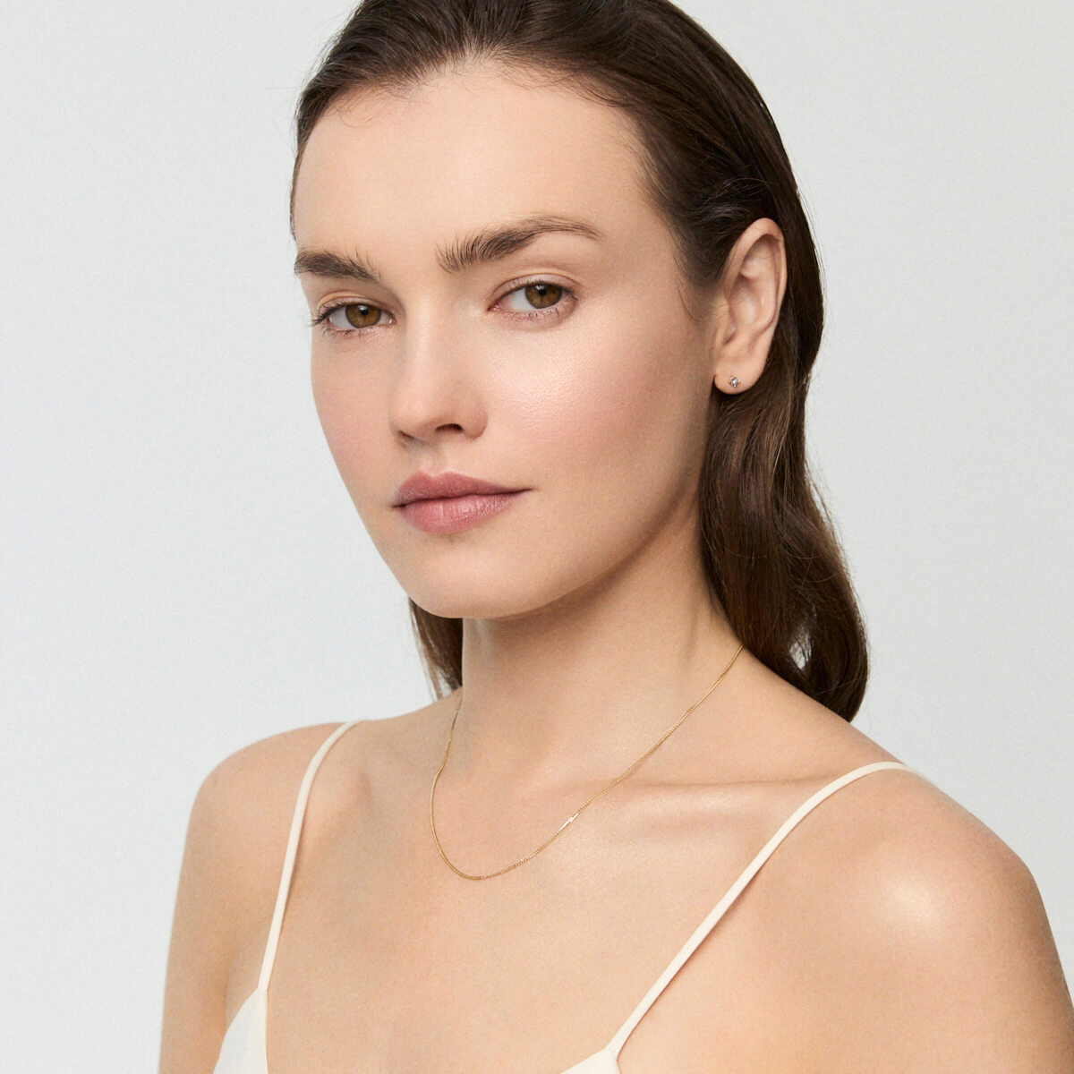 Złoty łańcuszek SPIGA 585 0,8mm 40/42/45/50 cm - Obrázek 3