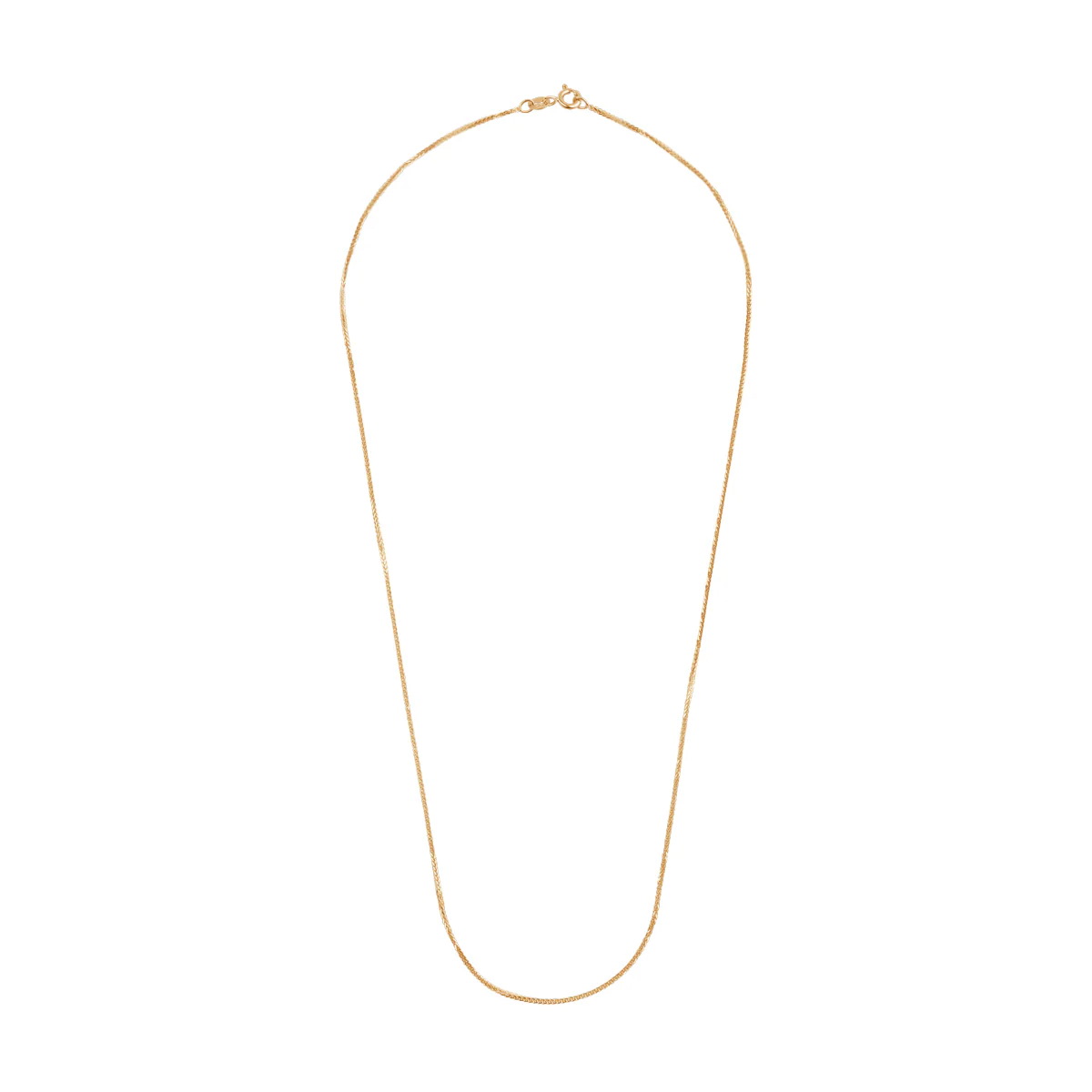 Złoty łańcuszek SPIGA 585 0,8mm 40/42/45/50 cm - Obrázek 2