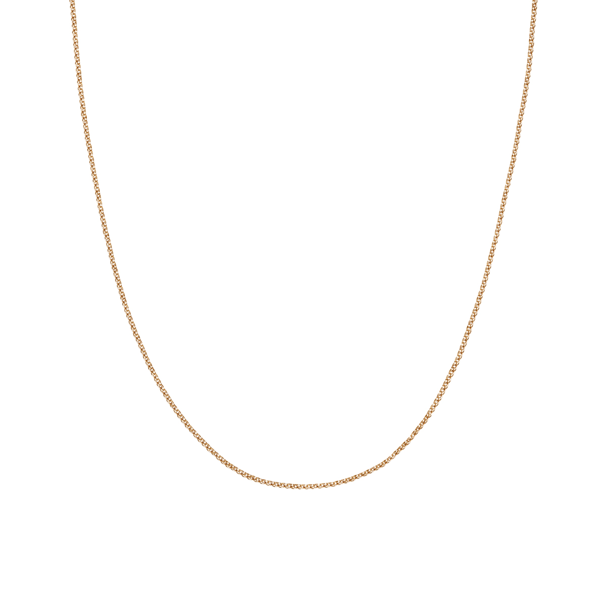 łańcuszek złoty 585 SPIGA - rozmiary 42/45/50cm