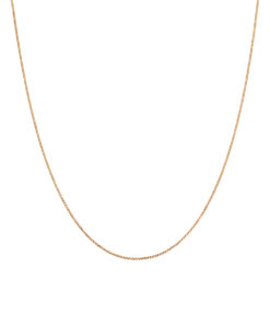 Złoty łańcuszek 333 splot typu pancerka (curb chain) 42cm