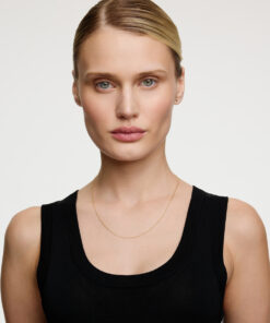 Alternative Ansicht von Złoty łańcuszek 585 splot typu pancerka (curb chain) 50cm