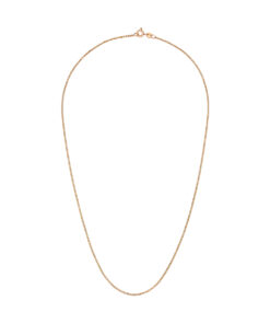 Alternative view of Złoty łańcuszek 333 splot typu pancerka (curb chain) 42cm