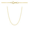 Złoty łańcuszek o splocie ROLO ze złota próby 585  42/45/50 cm