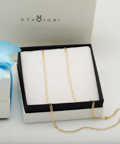 Alternative Ansicht von Złoty łańcuszek pancerka próba 585 rozmiar 50/55cm