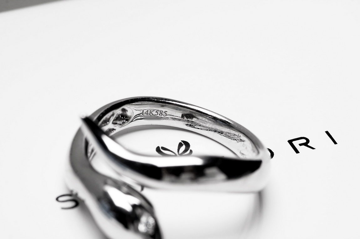 Exclusive | Pierścionek wąż z białego 18-karatowego złota - Image 14