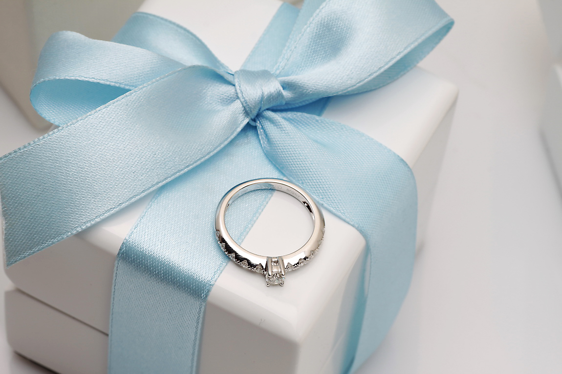 Exclusive | pierścionek zaręczynowy z białego złota z brylantami – Bild 7