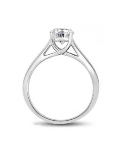 Staviori | Pierścionek z brylantem laboratoryjnym 0,50ct F/VS1