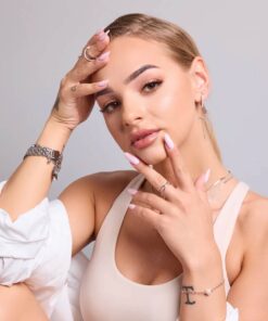 Alternativní pohled na Srebrny pierścionek X srebro rodowane  PCS6525