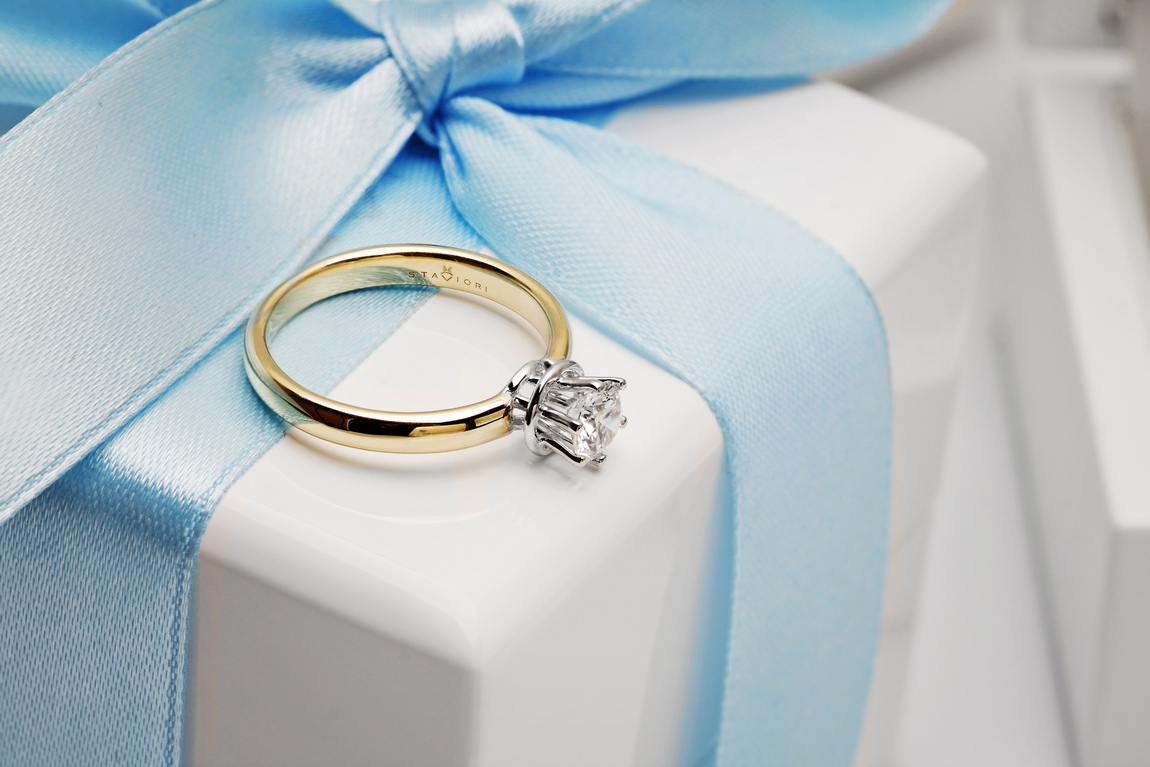 Exclusive | pierścionek zaręczynowy idealny - 0,50ct w złocie 750 – Bild 18
