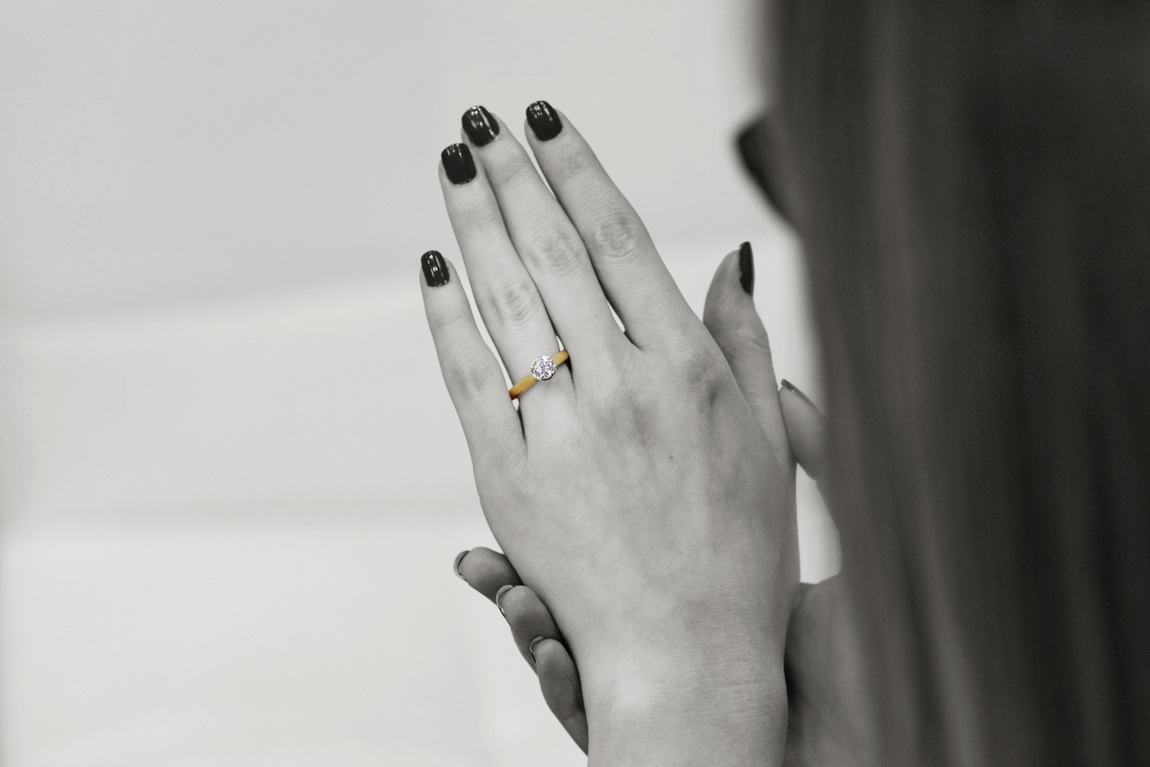 Exclusive | pierścionek zaręczynowy idealny - 0,50ct w złocie 750 – Bild 10