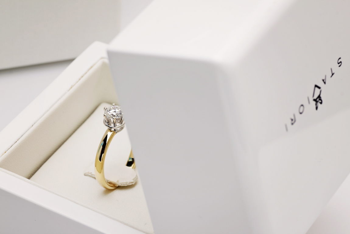 Exclusive | pierścionek zaręczynowy idealny - 0,50ct w złocie 750 – Bild 11