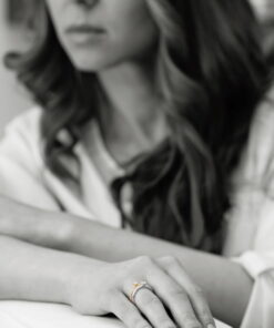 Alternativní pohled na Exclusive | piękny zaręczynowy z brylantami w 18-karatowym złocie