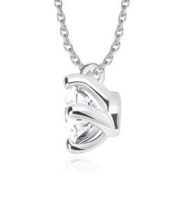 Alternatywny widok Exclusive | naszyjnik w białym złocie z brylantem laboratoryjnym F/VS1 0,50ct