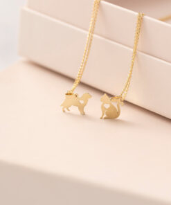 Alternatywny widok złoty wisiorek kot próba 333