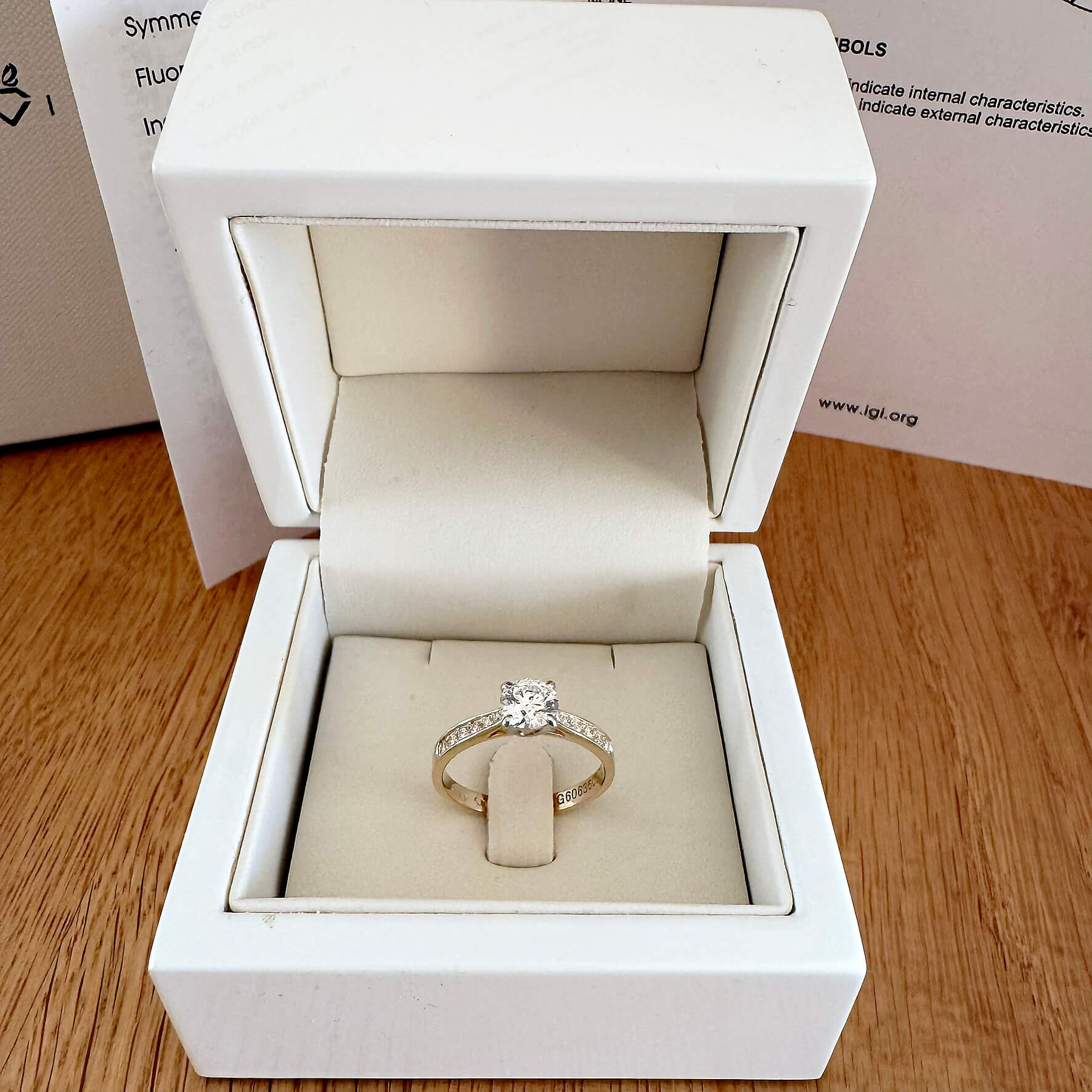 Staviori® Must Have | pierścionek zaręczynowy z 1ct diamentem laboratoryjnym D/VS1 - Obrázek 4