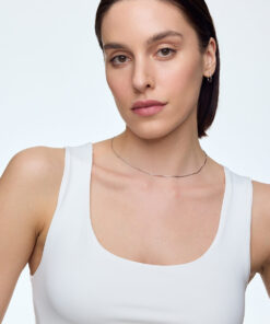 Alternatywny widok Srebrny łańcuszek ŻMIJKA srebro rodowane 925 | 40cm