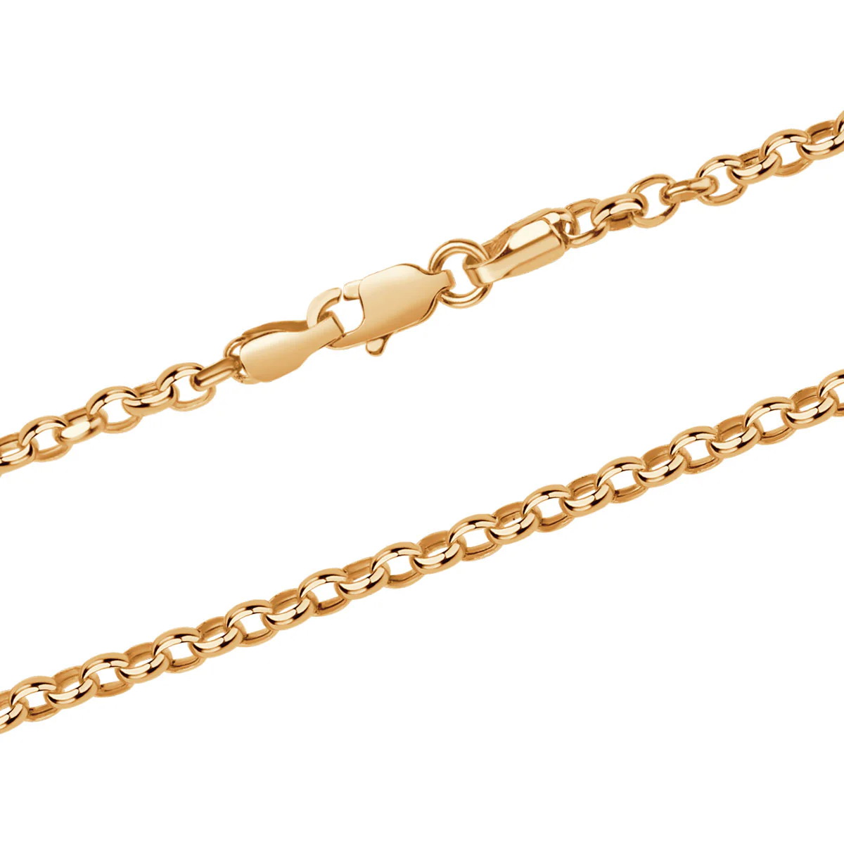 Złota bransoletka klasyczna w żółtym złocie próby 375 - Image 3