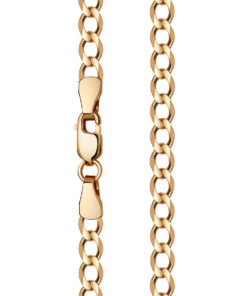 Złoty łańcuszek 585 pancerka pełna 55cm  | LZX4246