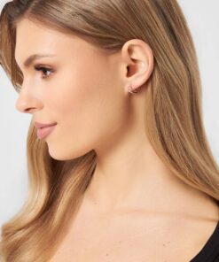 Alternatywny widok Kolczyki serca zamknięte srebro 0,925 | KJS56313